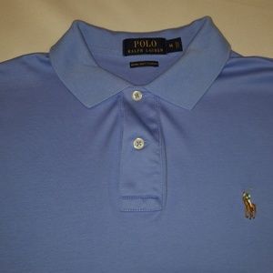 Polo Ralph Lauren  blue soft touch polo